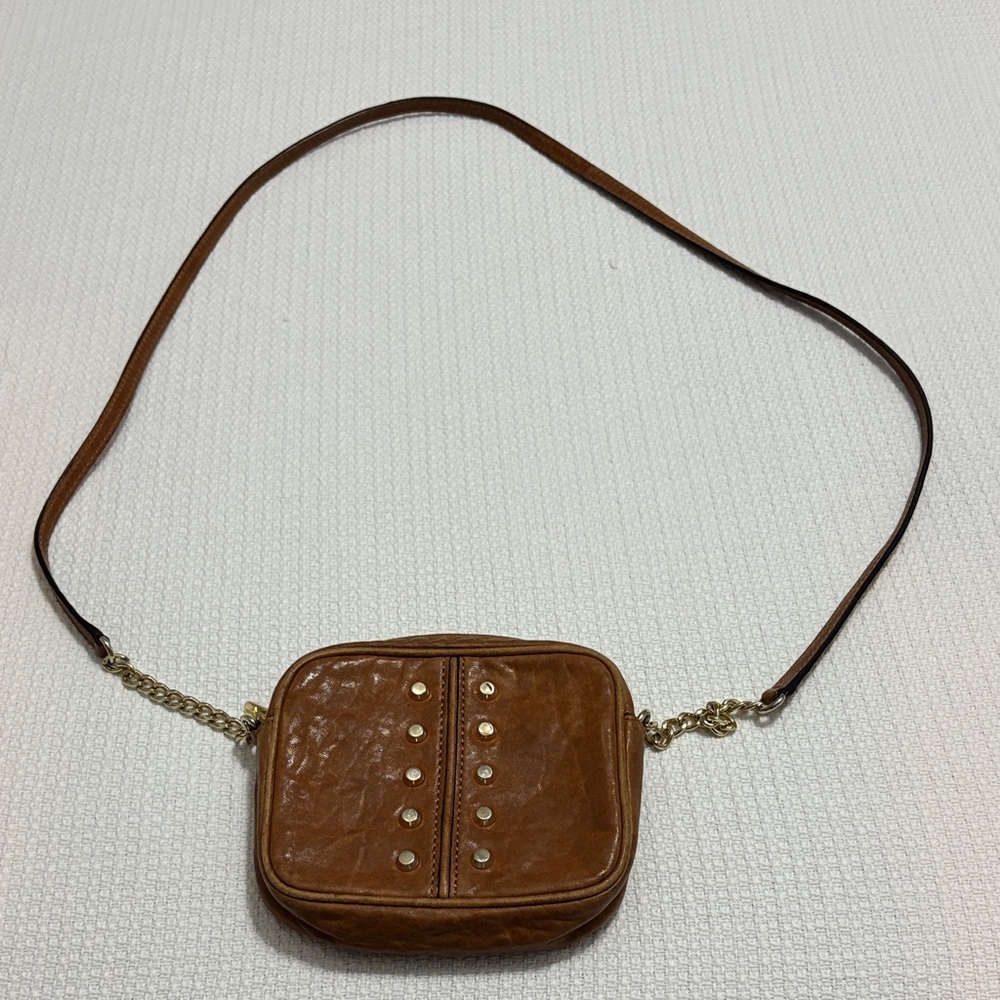 Michael Kors Brown color mini crossbody bag